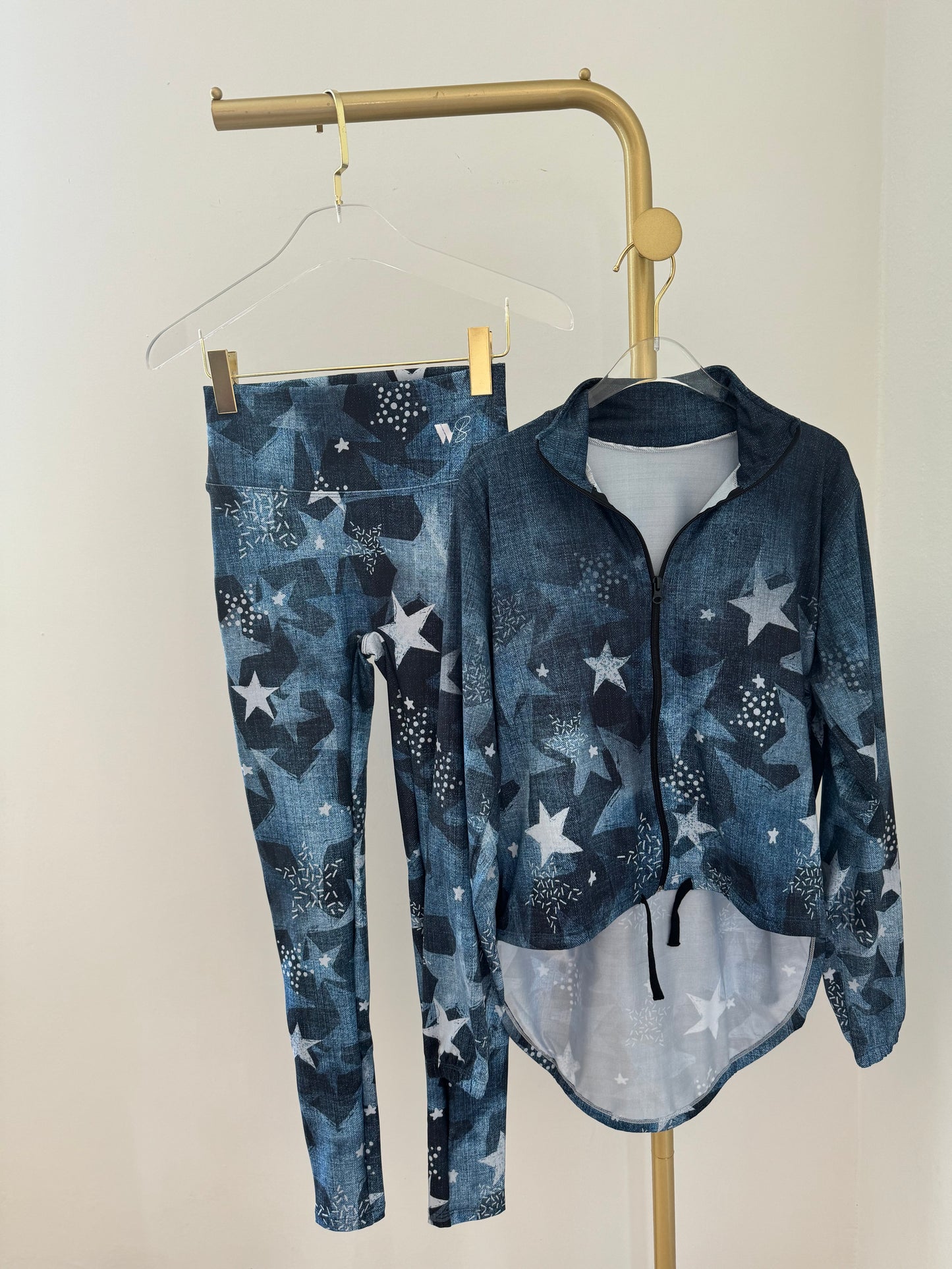 Denim Stars Legging / Jacket