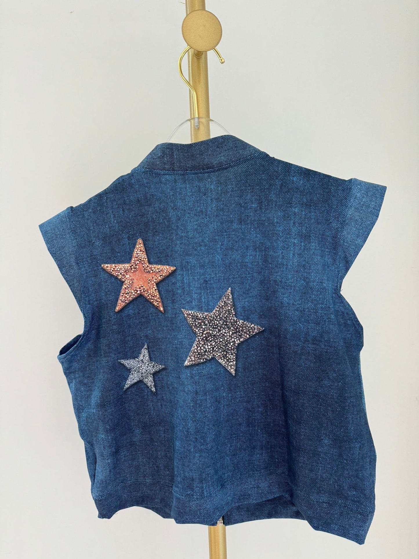 Dark Glitter Star Cargo / Vest