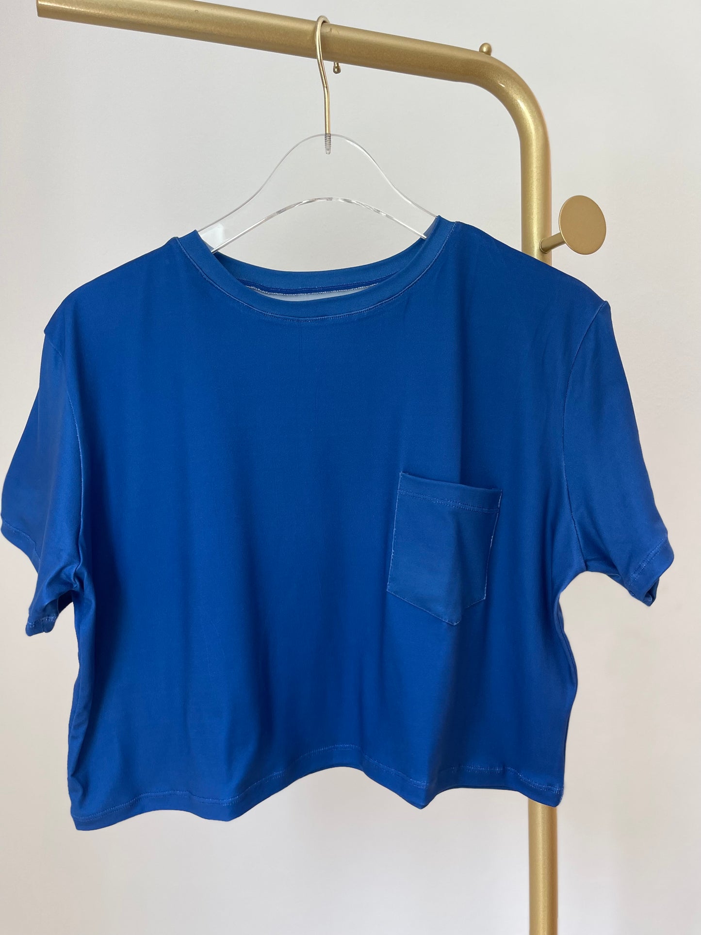 Royal Blue Oversized Top