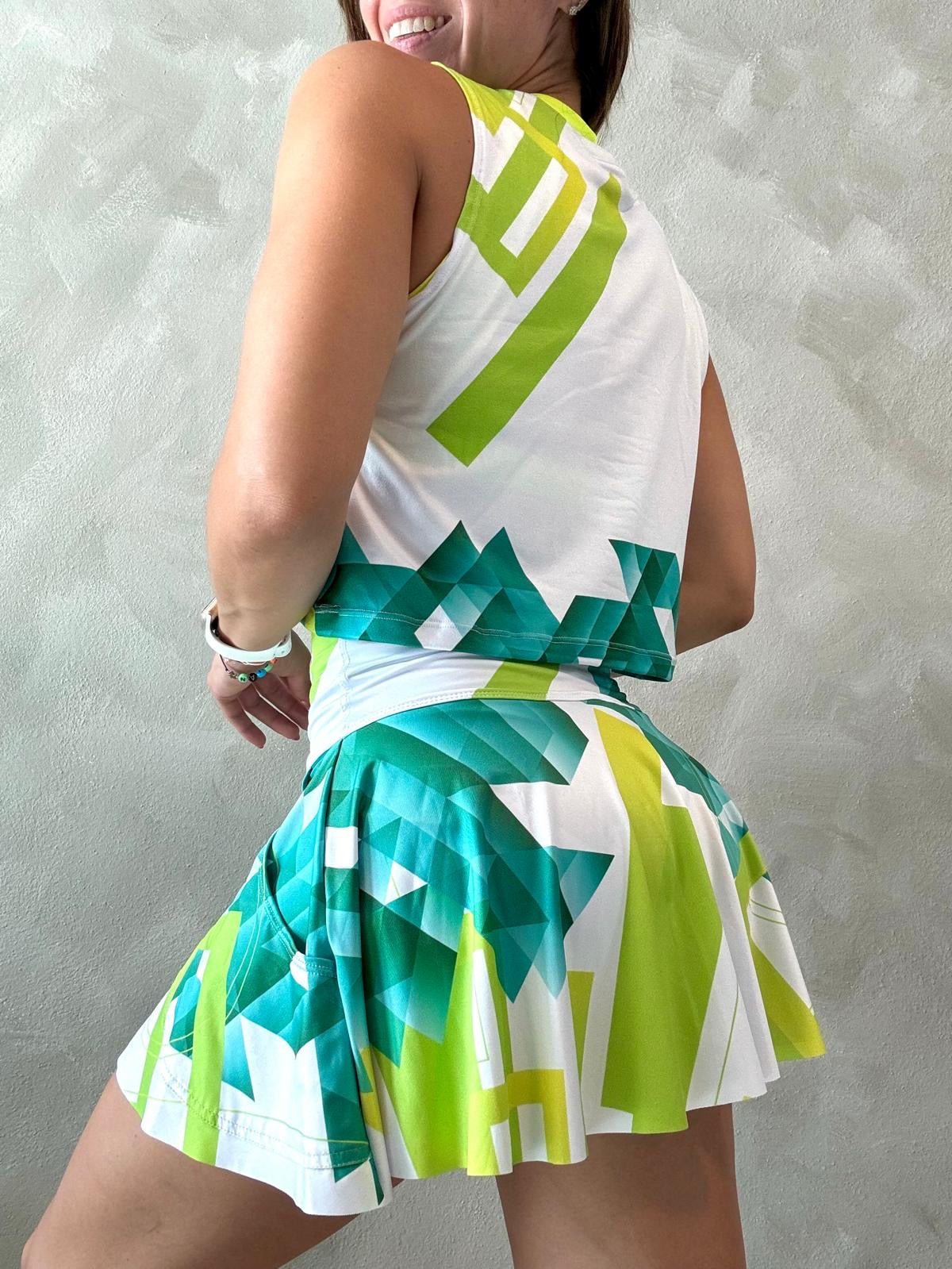 Neon Green Skirt / Top