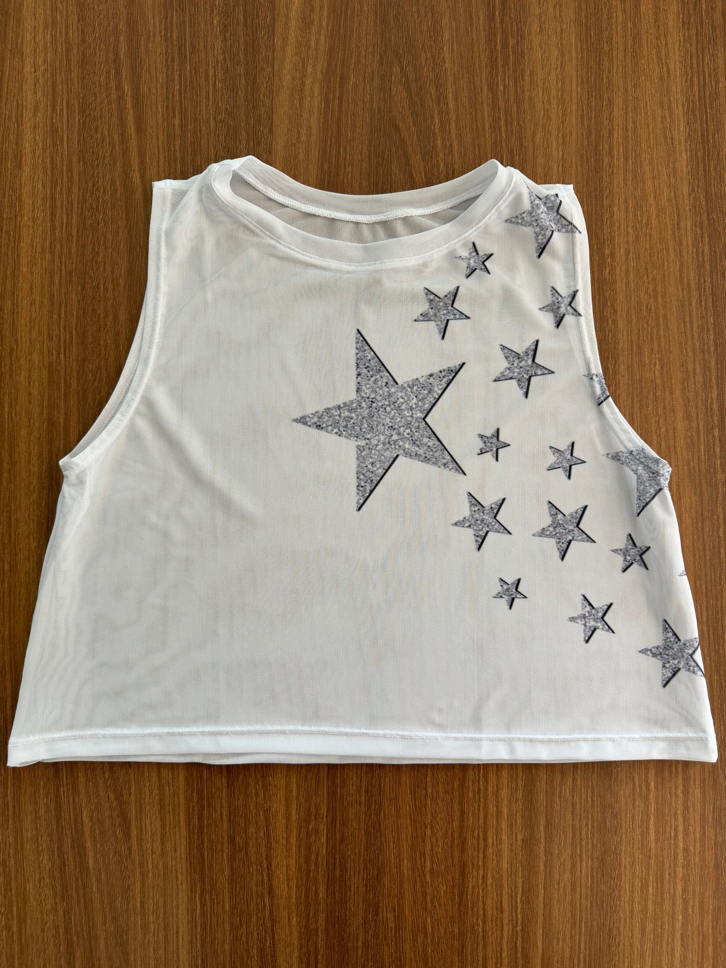 Star White Silver Skirt / Top