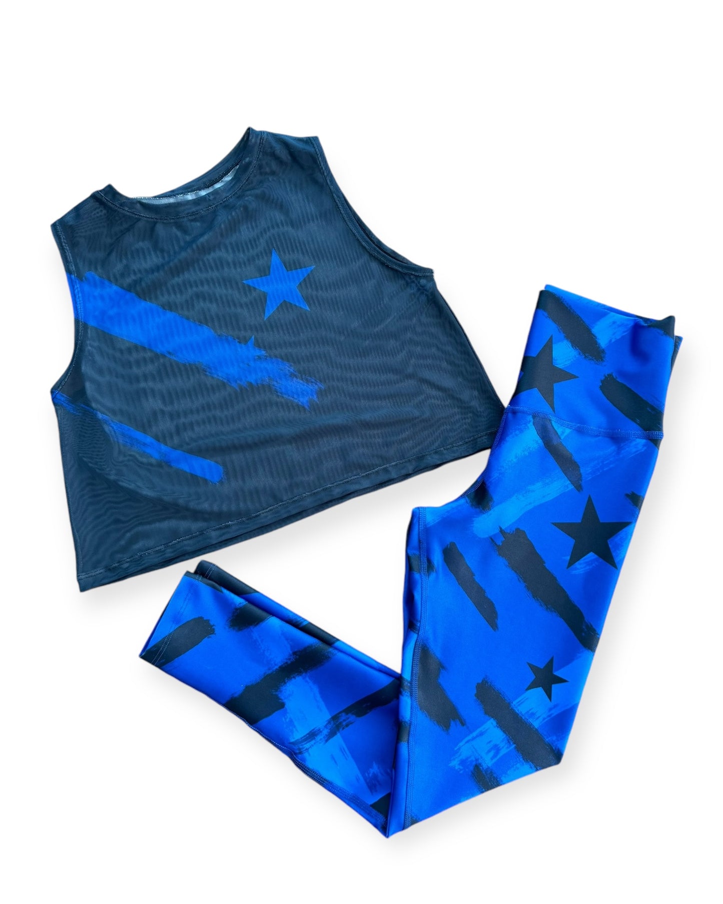 Blue Star Legging / Skirt / Top