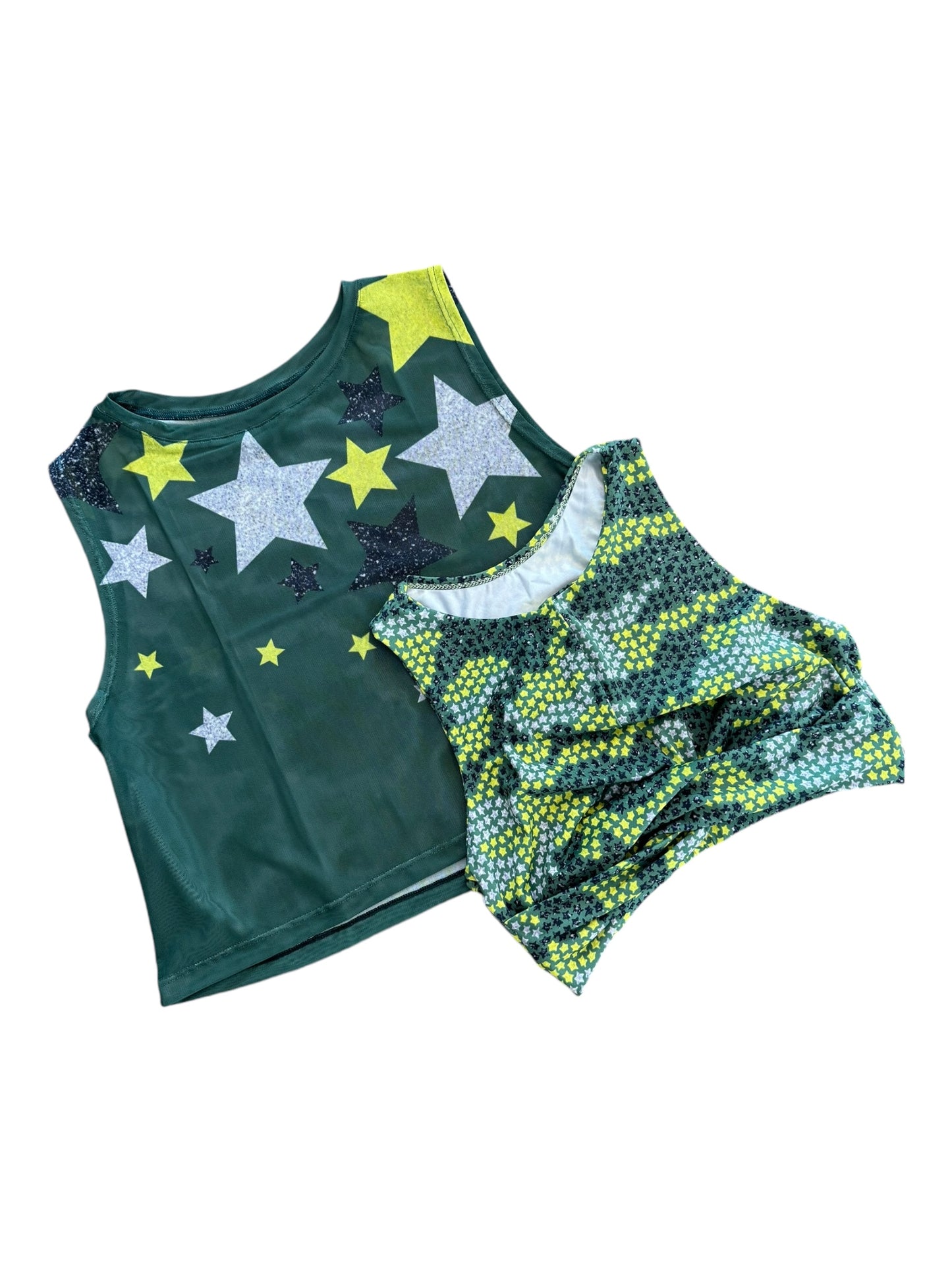 Mini Camo Stars Sports Bra / Top