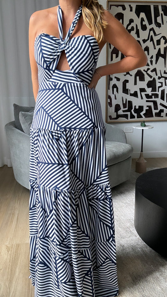 Navy Maxi Dress