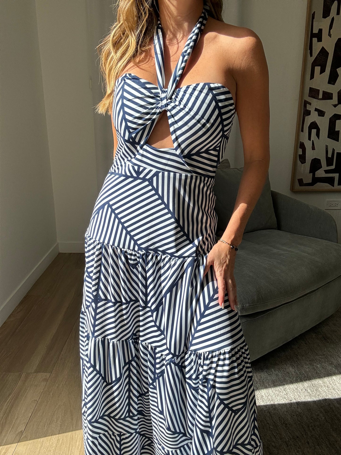 Navy Maxi Dress