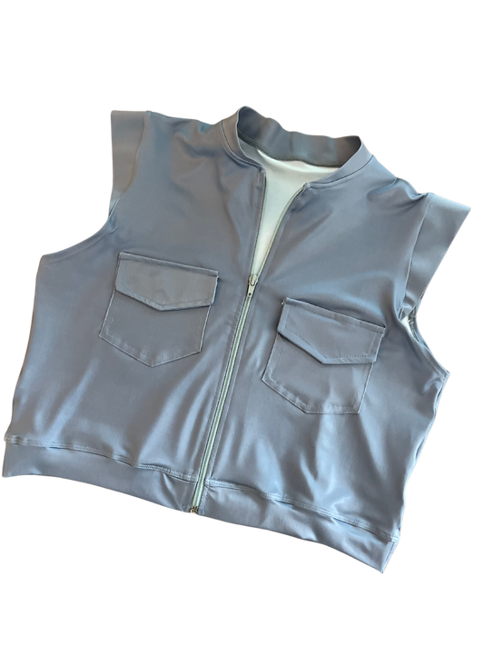 Gray Vest